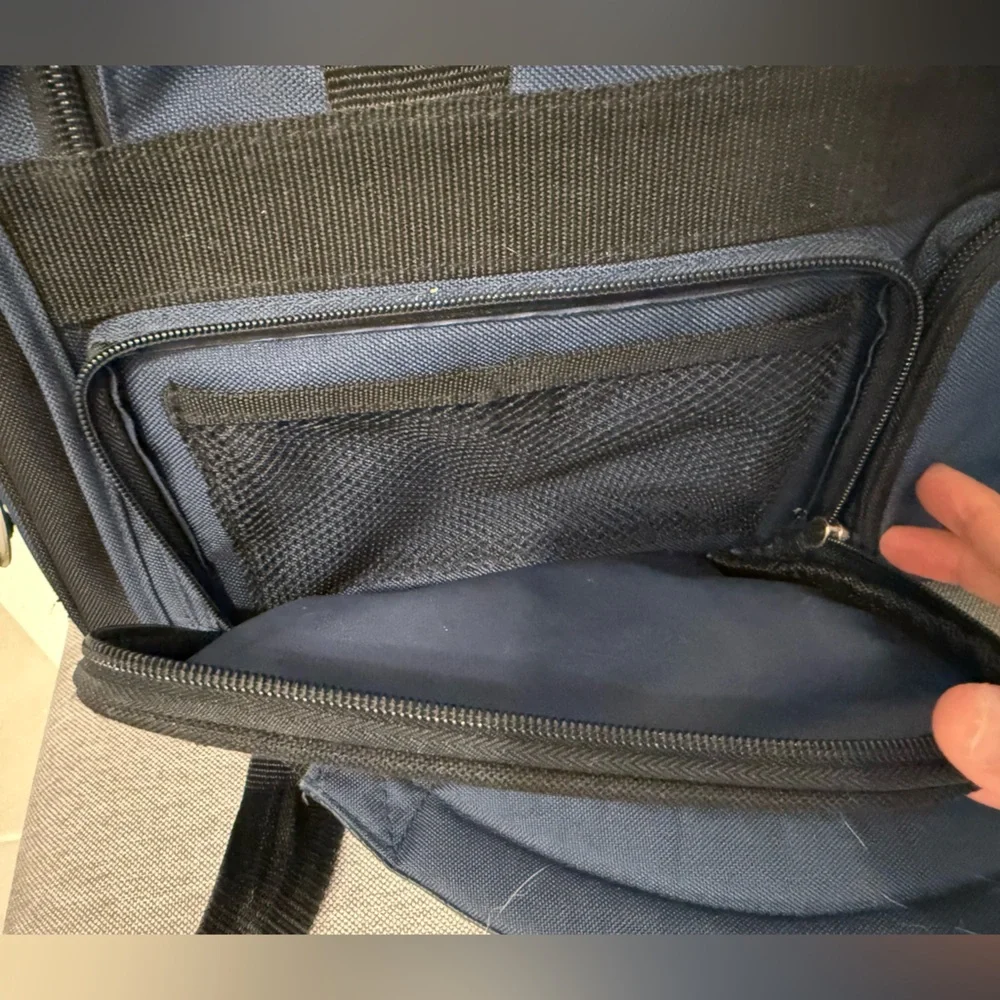 Great Condition! Navy Blue Laptop Bag